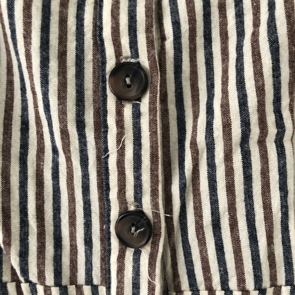 Altar’d State dress - buttons and stripes - mini - Picture 4 of 4